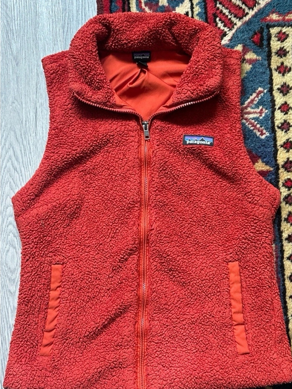 Patagonia Red Fleece Vest